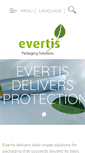 Mobile Screenshot of evertis.com